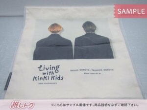 KinKi Kids Living with KinKi Kids -KinKi Kids 25th Anniversary POP UP STORE クッションカバー A [難小]