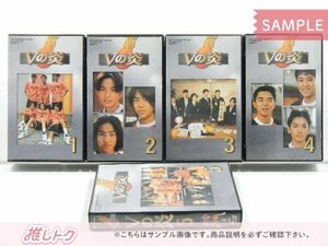 V6 VHS 5点セット Vの炎 全5巻 ビデオ [難小]