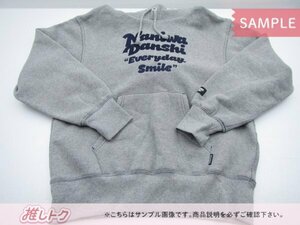 なにわ男子 パーカー GU×なにわ男子 ヘビーウェイト スウェットプルパーカー GRAY Mサイズ 未使用品 [美品]