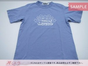 なにわ男子 藤原丈一郎 Tシャツ GU×なにわ男子 コットンクルーネックT BLUE Mサイズ 未使用品 [美品]