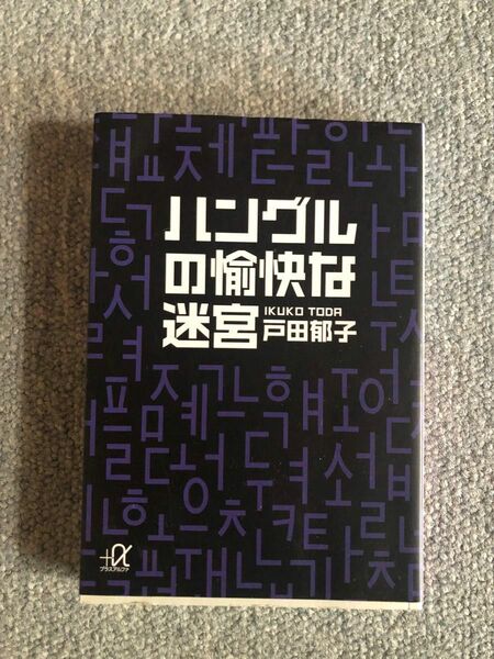 ハングルの愉快な迷宮　戸田郁子　文庫本