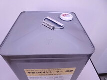 未使用品 日本ペイント 水性カチオンシーラー 透明 15kg ニッペ_画像2