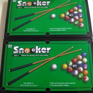 ビリヤード　Snooker 　新品未開封品　2点