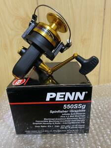 PENN 550 SSg ペン　スピンフィッシャー　グラファイト　ギア比4.6-1