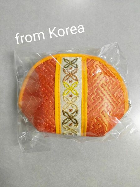 新品 未使用 韓国 Korea ポーチ ミニポーチ ミニ財布 コインケース 巾着 巾着袋 ミニ巾着 小銭入れ