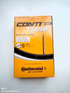 continental チューブ 80mm 1本 純正箱付 700x20-25c 仏式 コンチネンタル　未使用
