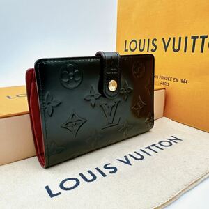 2635【極美品】LOUIS VUITTON ルイヴィトン モノグラム ポルトフォイユ ヴィエノワ がま口 二つ折り財布 ウォレット M93528/MI4132