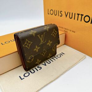 2678【正規品】LOUIS VUITTON ルイヴィトン モノグラム ポルトモネ ビエ カルトクレディ 三つ折り財布 ウォレット M61652/SP0070の画像2