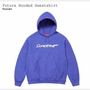 サイズS Supreme Futura Hooded Sweatshirt Violet シュプリーム フューチュラ フーデッド スウェットシャツ バイオレット 新品未使用