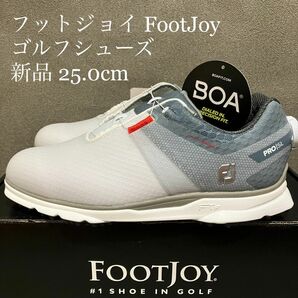 【新品】フットジョイ FootJoy 25.0cm ゴルフシューズ BOA