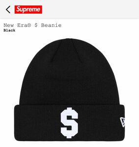 Supreme New Era $ Beanie "Black"シュプリーム ニューエラ ドル ビーニー "ブラック"