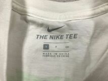 ナイキ NIKE スポーツ ストリート カタカナ スーベニア 半袖Tシャツ カットソー メンズ バックプリント有 S 白_画像2