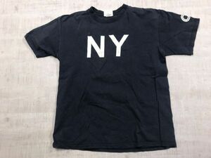 #44 Ballplayers&Co NY 野球 ミリタリー スポーツ アメカジ ストリート NY ニューヨーク 半袖Tシャツ カットソー メンズ L 紺