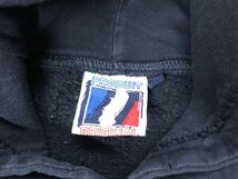 PRODUIT ORIGINAL PARIS パリ フランス スーベニア お土産 オールド 古着 プルオーバー スウェット パーカー メンズ 刺繍 S 紺_画像2
