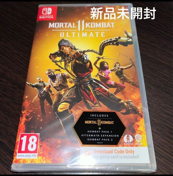 Mortal Kombat 11 Ultimate (Nintendo Switch - Code in Box) (輸入版)