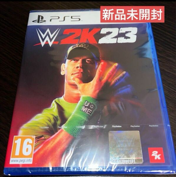 WWE 2K23 ps5 ソフト★新品未開封★輸入版