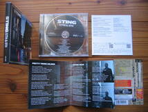 Sting スティング 57th & 9th ニューヨーク9番街57丁目 ジャパン ツアー エディション ボーナストラック6曲 SHM-CD 帯 ボックス 日本盤_画像5