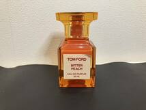 TOM FORD トムフォード BITTER PEACH ビターピーチ オード パルファム 30ml 香水 残量約9割　2735_画像1