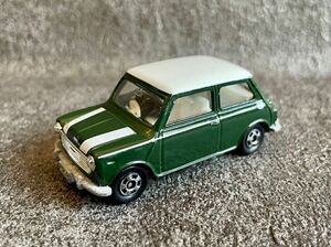 当時物/トミカ/TOMICA/MINI COOPER TYPE/ミニクーパータイプ/No.F8/1/50/1979/緑/グリーン/TOMY/トミー/ミニカー