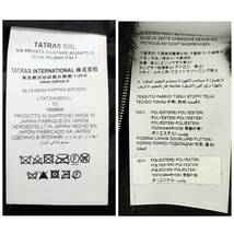 極美品☆人気モデル☆TATRAS BARBRA タトラス バルブラ エコファー ボアブルゾン コート 黒 ブラック 02 160/84A ポリエステル 毛皮 22AW_画像10