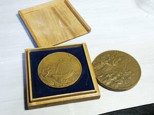 2370●大正 皇室 記念メダル アンティーク 2セット