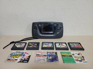 SEGA Game Gear корпус GGare старт Ⅱ инструкция Hare - War za-li L Sonic & tail s woody pop др. утиль 