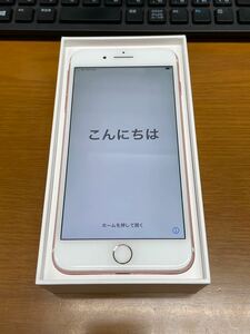 SoftBank MN6J2/A iPhone 7 Plus 128GB ローズゴールド Apple 初期化済み スマホ 