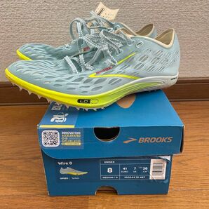 ブルックス WIRE8 中長距離用スパイク26.0 BROOKS 初心者にこそオススメします