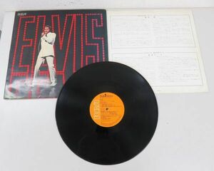 A075★ELVIS PRESLEY TV SPECIAL エルビス・プレスリー プレスリー・オン・ステージ SX-38-M LP レコード 現状品★03