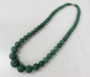 A076*..? jade?.. manner? necklace lady's accessory *03