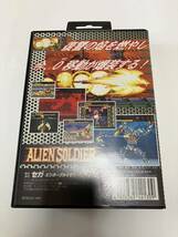 エイリアンソルジャー　メガドライブ SEGA MD 箱説付 中古　日本で購入_画像2