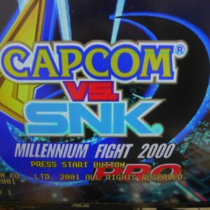 SEGA　NAOMI　カプコンｖｓSNKプロ　GD-ROM　動作確認済み　