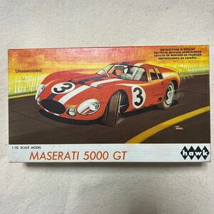 【当時物・美品】hawk 1/32 Model No.04 MASERATI 5000 GT ホーク マセラティ ティーポ 151 デッドストック