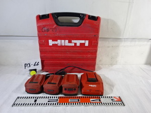 PJ-66/HILTIヒルティ用 充電器 C 4/36-90 バッテリー 3.3Ahx1点 B22 3.0Ahx2点まとめて 電動工具パーツ交換部品 大工道具