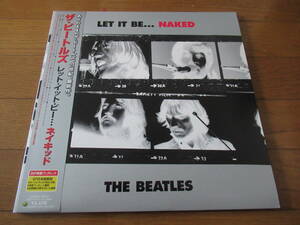 日本盤、2枚組、帯付、良品■ザ・ビートルズ【レット・イット・ビー・・・ネイキッド】THE　BEATLES「LET　IT　BE・・・NEKED」