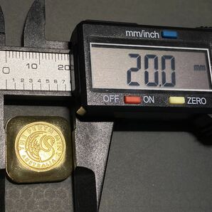 世界古銭 ザパースミント 約11.40g 一円貨幣 硬貨骨董品コインコレクション インゴット 24金 流通品 延べ棒 ゴールド の画像5