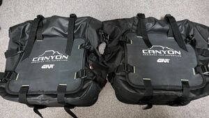 GIVI GRT720 Gravel-T CANYON サイドバッグ 50L(片側25L)容量 左右ペア／ジビ