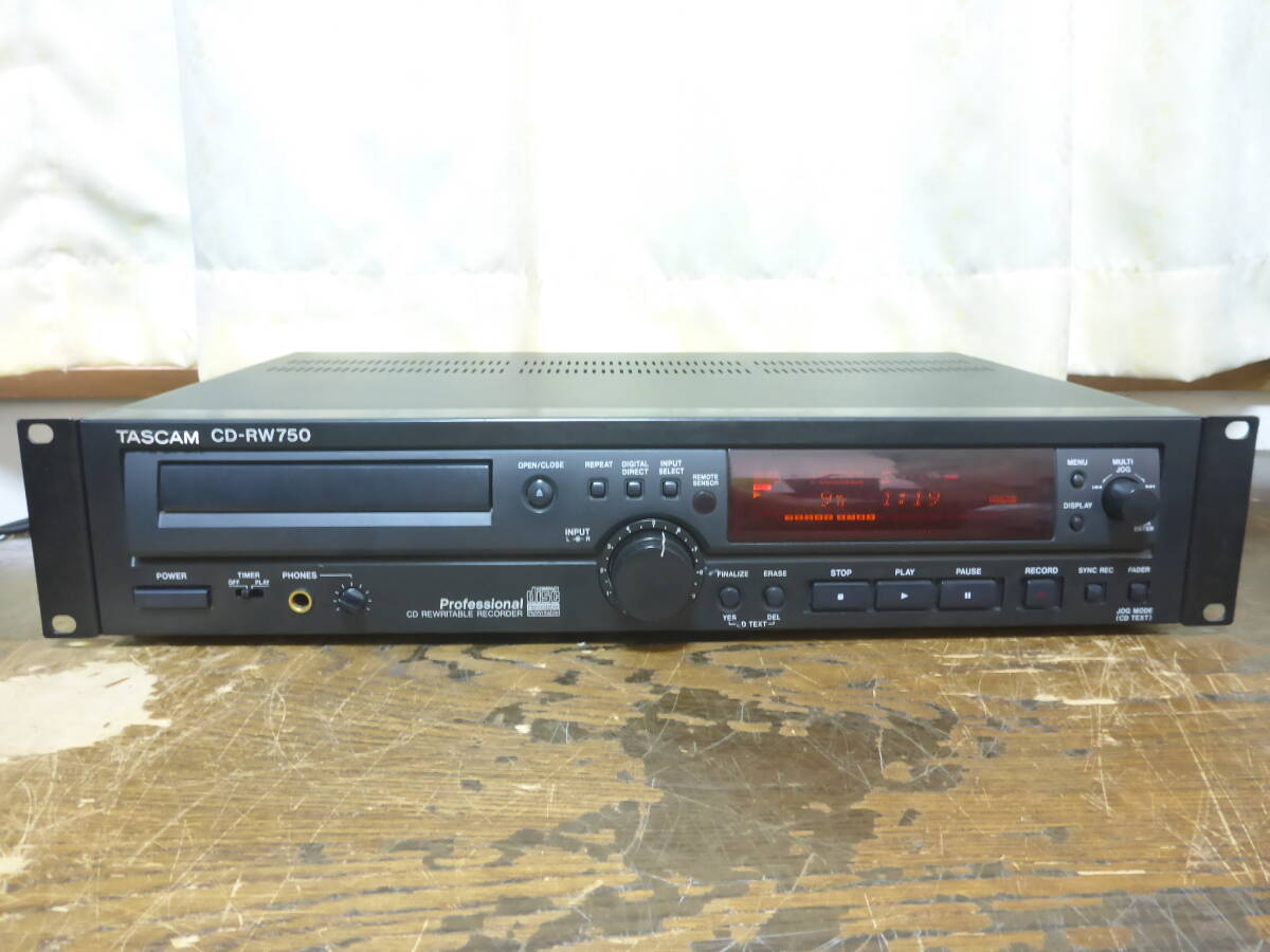 Yahoo!オークション -「tascam cd-rw750」の落札相場・落札価格