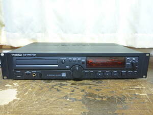 TASCAM　　CD-RW700 業務用CDレコーダー　タスカム