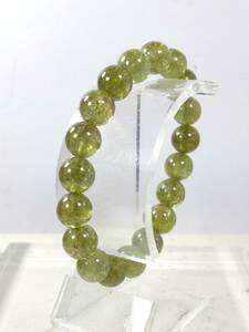  green apatite 10mm sphere 19 stone rubber through . bracele 060307950801