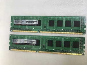 PANRAM PC3-12800U 4GB 2枚 1セット 8GB DDR3 デスクトップ用 メモリ 240ピン DDR3-1600 4GB 2枚 8GB DDR3 DESKTOP RAM