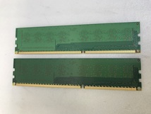 SAMSUNG 1Rx8 PC3-10600U 2GB 2枚組 4GB DDR3 デスクトップ用 メモリ DDR3-1333 2GB 2枚 DDR3 DESKTOP RAM_画像3