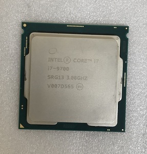 CPU インテル Core i7-9700 3.00GHz SRG13 LGA1151 Intel Core i7 9700 CORE i7 第9世代 プロセッサー 中古動作確認済み