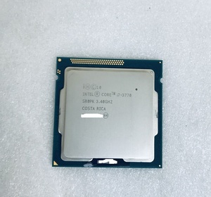 CPU インテル Core i7-3770 3.40GHz SR0PK LGA1155 Intel Core i7 3770 第3世代 プロセッサー 中古 動作確認済み