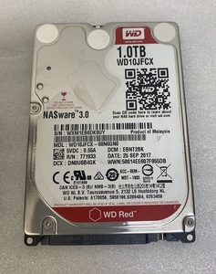 1TB SATA 1000GB SATA 2.5インチ HDD WD10JFCX 1TB SATA 2.5 9.5MM 5400RPM ノートパソコン用 ハードディスク 中古