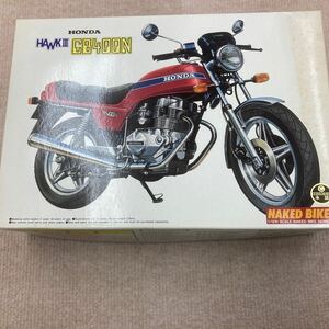 アオシマ　HAWKⅢ　CB400N　プラモデル