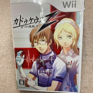 未開封　Wii　Wii カドゥケウスZ 2つの超執刀