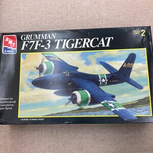 AMT　Grumman F7　F-3 TIGERCAT　　ジャンク品　タイヤ部品不足　部品取り