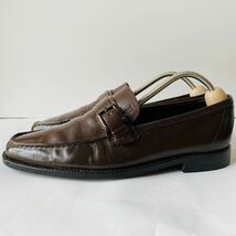 TOD'S トッズ 濃茶 ローファー 26.5cm 除菌・消臭済み_画像3