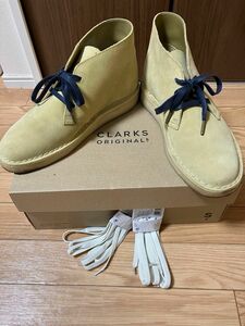 CLARKS ORIGINALS Desert Coal Maple Suede デザートブーツ UK7 25.5cm 